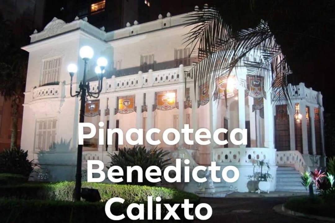 100 Mts Praia Roupa Cama Toalha Banho Wi-Fi Ar Condicionado Portaria 24 Horas Santos  Bagian luar foto