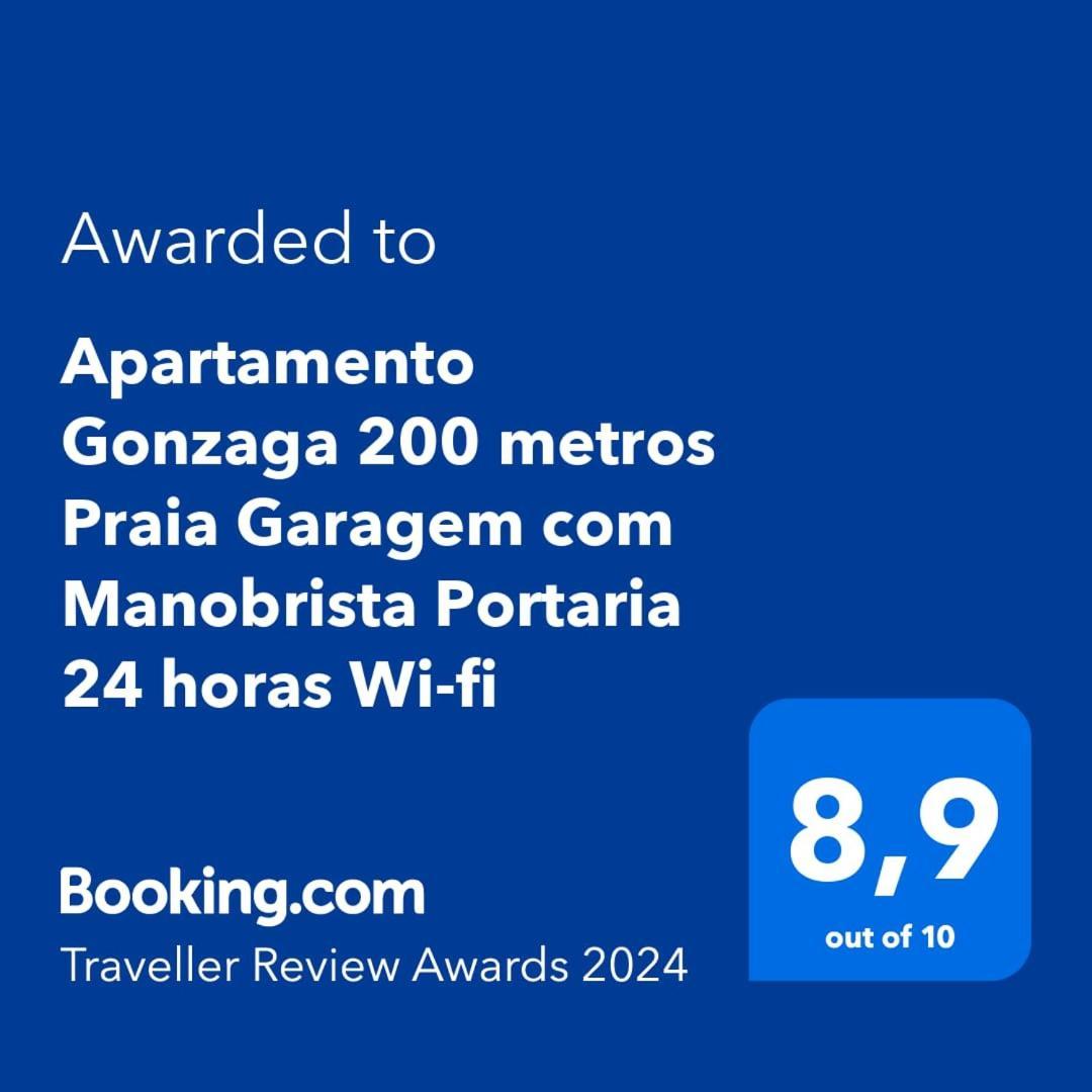 100 Mts Praia Roupa Cama Toalha Banho Wi-Fi Ar Condicionado Portaria 24 Horas Santos  Bagian luar foto